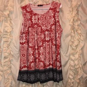 Lily Dress Red White & Blue XL NWT